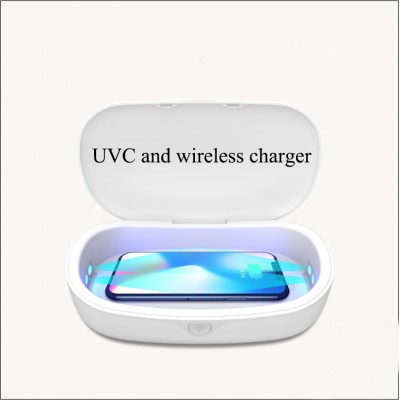 UVC disinfect Wireless Charger For Iphone Samsung New 2021 Mobile Phone Usb Customized Logo Charging Rohs